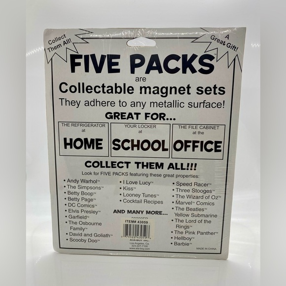 DC Comics Wonder Woman Poison Ivy Cat Woman Super Woman Harley Quin Magnet LE - Picture 4 of 4